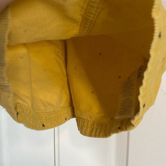 Carters - Yellow Corduroy Jumper Dress - Picture 6 of 9
